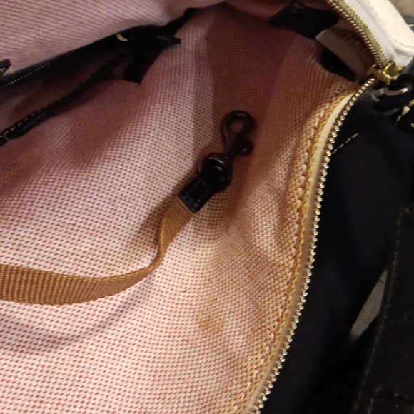 Dooney & Bourke White Leather Bag - Picture 7 of 7